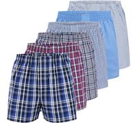 City Life City Life Boxer Classic, Multicolore (Business Multicolour 1), XXXX-Large, Lot de 6