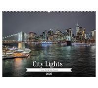 City Lights - New York im Fokus (Wandkalender 2026 DIN A2 quer), CALVENDO Monatskalender: New York City - die Stadt, die niemals schläft - zieht seit Jahrzehnten Menschen aus aller Welt in ihren Bann.