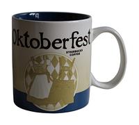 City Mug Oktoberfest Starbucks Coffee Cup Icon série Allemagne