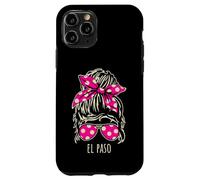 City of El Paso Lunettes de soleil en forme de chignon Coque pour iPhone 11 Pro