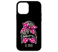 City of El Paso Lunettes de soleil en forme de chignon Coque pour iPhone 12 mini