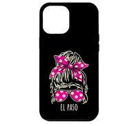 City of El Paso Lunettes de soleil en forme de chignon Coque pour iPhone 12 Pro Max