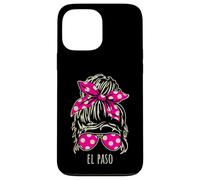 City of El Paso Lunettes de soleil en forme de chignon Coque pour iPhone 13 Pro Max