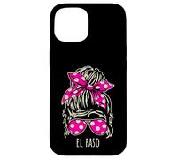 City of El Paso Lunettes de soleil en forme de chignon Coque pour iPhone 15