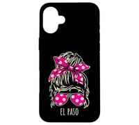 City of El Paso Lunettes de soleil en forme de chignon Coque pour iPhone 16 Plus