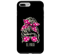 City of El Paso Lunettes de soleil en forme de chignon Coque pour iPhone 7 Plus/8 Plus
