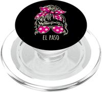 City of El Paso Lunettes de soleil en forme de chignon PopSockets PopGrip pour MagSafe