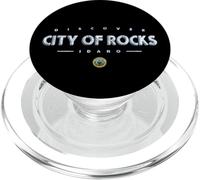 City of Rocks Idaho - ID de la réserve Nationale de la Ville de Rocks PopSockets PopGrip pour MagSafe