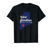 City of West Gardiner Maine | Cadeau fantaisie - Graphique T-Shirt