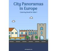 City Panoramas In Europe Coloring Book For Kids 1