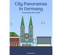 City Panoramas In Germany Coloring Book For Kids
