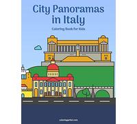 City Panoramas In Italy Coloring Book For Kids