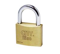 City Par Iseo Cadenas Rectangulaire 50 MM Ka en Laiton 3 Clés Cryptage Unique