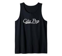 City Pop Retro Varsity Japanese 80s Aesthetic Design Débardeur