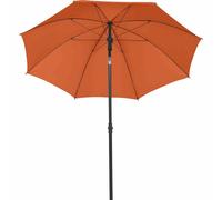 Siena Garden City Parasol pour Pieds centraux Anthracite/Terre Cuite Ø 180 cm Rouge