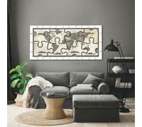 CITY PUZZLE Quadro P4888 PINTDECOR