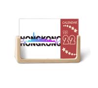 City Radio Hong Kong Building 2022 Calendrier de bureau 12 mois