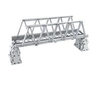 City-Rail De Commutation De Voie Ferrée,Modèle De Brique,Droit,Doux,Croisé,Pont,Cadeau Pour Enfant,Compatible Avec Chemin De Fer,Jouet De Nuits En Essence - Type A03