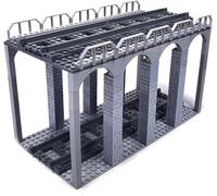 City Rails ferroviaires, grottes et ponts, kit de construction de rails de ville, accessoires de chemin de fer, grotte et ponts, modèle de briques de construction, kit de rails de train, kit de rails