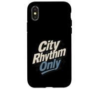 City Rhythm Uniquement Coque pour iPhone X/XS