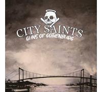 City Saints – Guns of Gothenburg – Vinyle – Bleu clair avec marbré noir – Précommande 01/05/2026