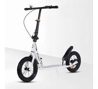 City Scooter 290mm XXL Big Wheel Scooter Adultes, Scooter City Pliable avec Frein à Main et Frein pour Adultes et Enfants, Capacité de Charge 150 kg C