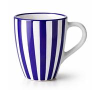 City to Cottage Mug à Café en Céramique Peint à la Main, 300 ml - Mug Artisanal Résistant avec Grande Anse Confortable, Tasse Café & Thé, Prêt à Offrir