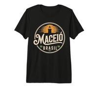 City Travel Brasil Maceió Explorez la beauté T-Shirt Haut de Gamme