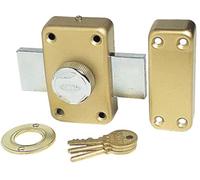 City - Verrou de securite ou de surete city 25-coloris laiton varie - Type.Bouton - Cyl. ext. mm.70 -