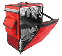 CityBAG CB021 Sac à dos isotherme pour livraison de nourriture en moto et vélo Rouge