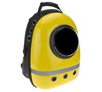 CityBAG - Sac à Dos de Transport des Animaux de Compagnie en Plastique Rigide Jaune