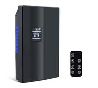 CITYBEE Deshumidificateur d Air Électrique 2000ml, Dehumidificateurs Maison Silencieux Anti Moisissure Minuteur 24H Nettoyage UV & Mode Sommeil Dehumidifier Salles de Bain pour Chambre Armoire (Noir)