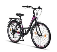 Citybike - CHILLAXX Strada - 26 pouces 21 vitesses - Noir - V-Bremse