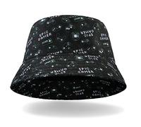 CityComfort Bob Chapeau Enfant Ado Garcon Fille Chapeau Soleil Casquette Mode Gaming Accessoires Plage Anti UV Cadeau pour Gamer (Noir)