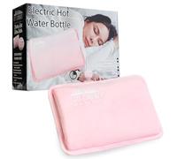 CityComfort Bouillotte Électrique Rechargeable Coussin Chauffant 6H Câble Détachable Chauffe Lit et Chauffe Main Idée Cadeau (Rose)