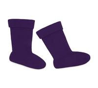CityComfort Chaussettes de Bottes Femme, Sur Chaussette Protection Intérieur de Bottes en Polaire, Doublure Chaude Tailles 36-37, 38-39, 40-41 (Violet, 40/41 EU)