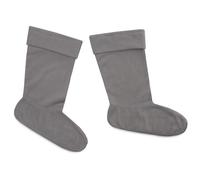 CityComfort Chaussettes de Bottes Homme, Sur Chaussette Protection Intérieur de Bottes en Polaire, Doublure Chaude Tailles 41-42, 43-44, 45-46 (Gris, 45/46 EU)