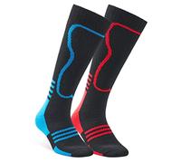 CityComfort Chaussettes de Ski Homme Unisexe Multipack 39-45 (as4, numeric, numeric_39, numeric_45, regular, regular, Multi - Lot de 2, 39-45)