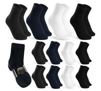CityComfort Chaussettes Garçon Mi-Mollet - Lot de 12 Paires de Chaussettes (Multi, 7-10 Ans)