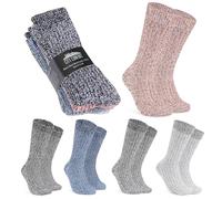 CityComfort Chaussettes Homme Multipack Chaussettes Thermiques Laine Chaussettes chauffantes Hiver Tailles Adulte Ado 39-42 et 42-45 (Multi Chiné, 42-45 EU)