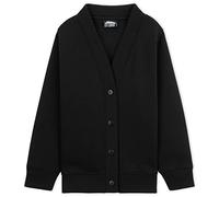 CityComfort Gilet Garcon Cardigan Enfant Garcon Pull Boutonné Manches Longues Tricot Enfant Coton Basique Vêtements Enfant Ado Garcon 3-14 Ans Multipack 1 ou 3 (Noir 1 Pack, 9-10 Ans)