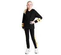 CityComfort Jogging Enfant Fille - Ensemble de Survêtement Fille 4-14 Ans (Doré, 7-8 ans)
