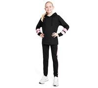 CityComfort Jogging Enfant Fille - Ensemble de Survêtement Fille 4-14 Ans (Rose Gold, 7-8 ans)