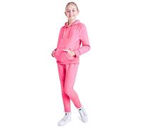 CityComfort Jogging Fille - Ensemble de Survêtement Fille - Sweat Capuche et Pantalon Jogging - Vêtements Mode 5-15 Ans (Rose, 7-8 ans)
