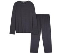 CityComfort Long Pyjama Homme et Ado 2 Pièces Pijama Set - Cadeau Homme (Marine, M)