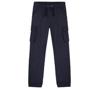 CityComfort Pantalon Cargo Garçon avec 4 Poches, Jogging Confortable et Stylé - Cadeau Enfant ou Ado (Marine, 7-8 Ans)