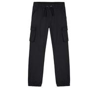 CityComfort Pantalon Cargo Garçon avec 4 Poches, Jogging Confortable et Stylé - Cadeau Enfant ou Ado (Noir, 9-10 Ans)