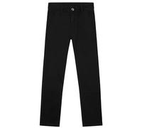 CityComfort Pantalons Garçon - Pantalon Chino Enfant Garcon avec Poches, Taille Ajustable (Noir, 9-10 Ans)