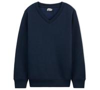 CityComfort Pull Enfant Garcon Pull Manches Longues Col V Tricot Enfant Coton Basique Vêtements Enfant Ado Garcon 3-14 Ans Multipack 1 ou 2 (Navy - 1 Pack, 4-5 Ans)