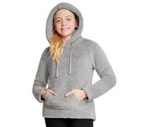 CityComfort Pull Enfant Pilou Pilou Sweat à Capuche en Polaire Peluche Sweat Doux et Chaud Enfant Fille 5-14 Ans (Gris, 9-10 Ans)